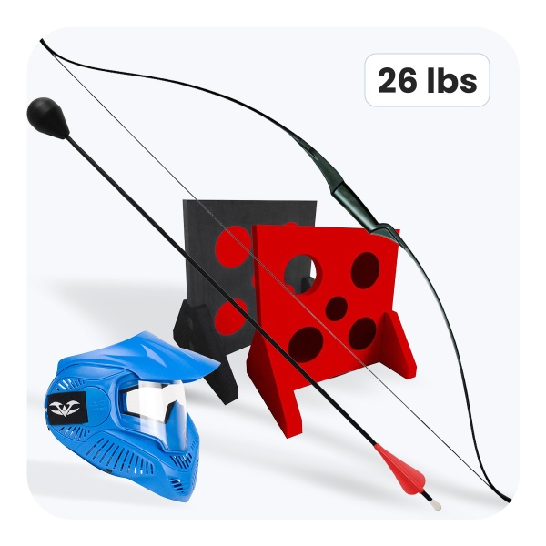 SADA Archery Tag Premium 26 lbs - pro 12 hráčů - rychlé šípy
