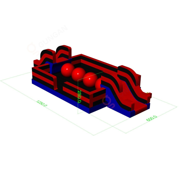 Dmuchaniec Wipeout Ninja  - 3