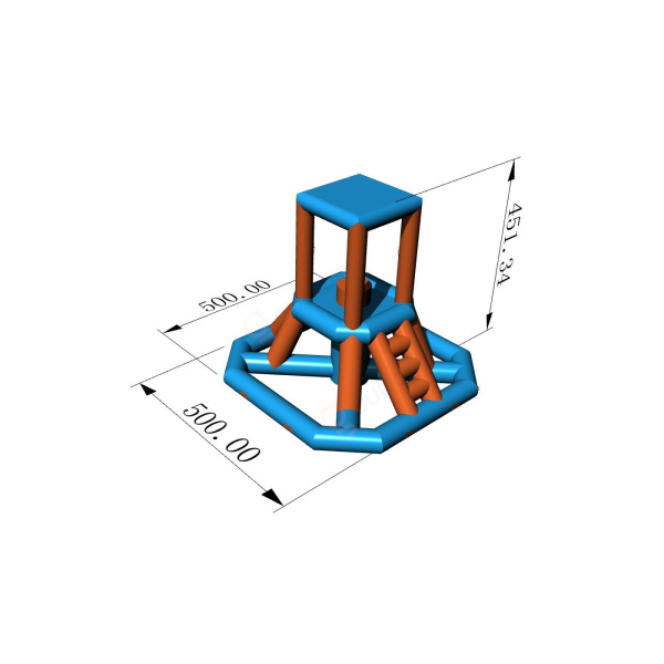 Wieża dla ratownika - Dmuchane parki wodne  - 5