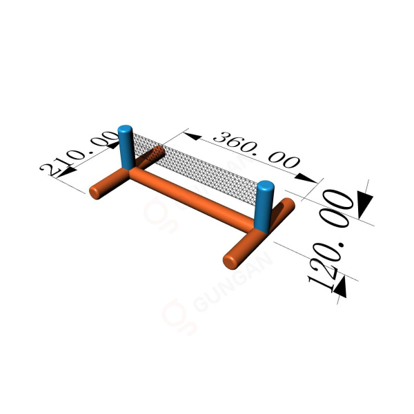 Boisko do siatkówki mini - Dmuchane parki wodne  - 4