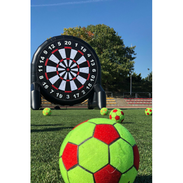 Dmuchana tarcza Football Darts (dwustronna)  - 2