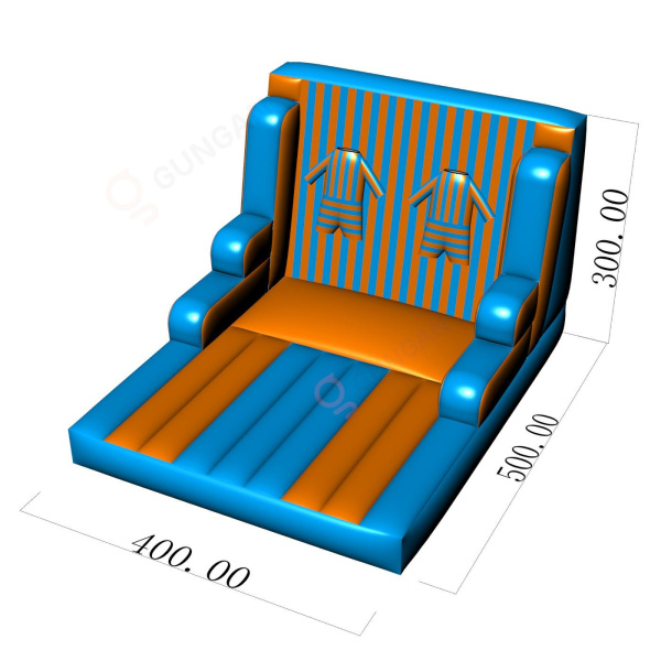 Dmuchaniec Velcro wall - Ściana rzep  - 3