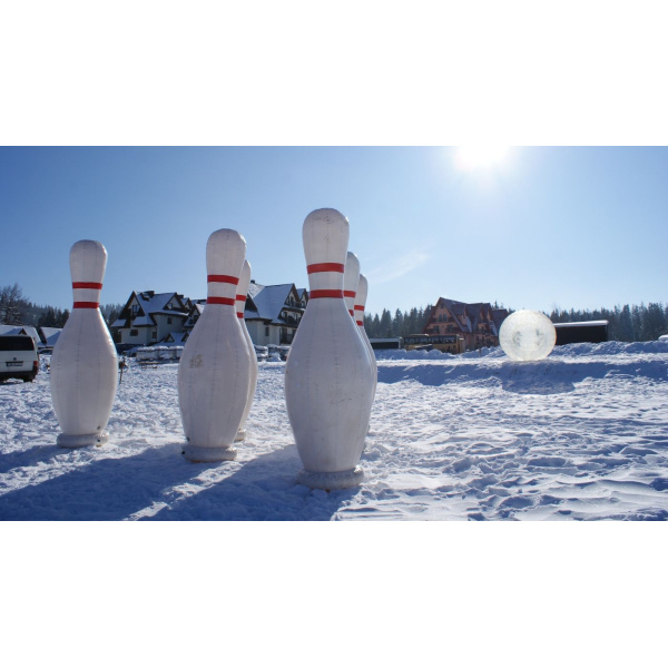 ZESTAW Human Bowling - dmuchaniec Ludzkie kręgle  - 4