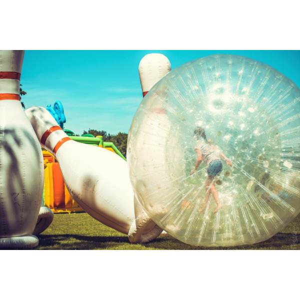 ZESTAW Human Bowling - dmuchaniec Ludzkie kręgle  - 6