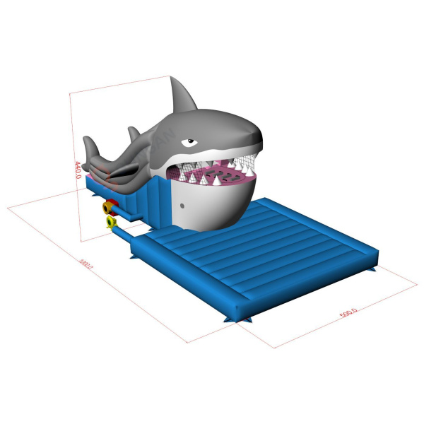 Dmuchany połykacz - rekin  - 5