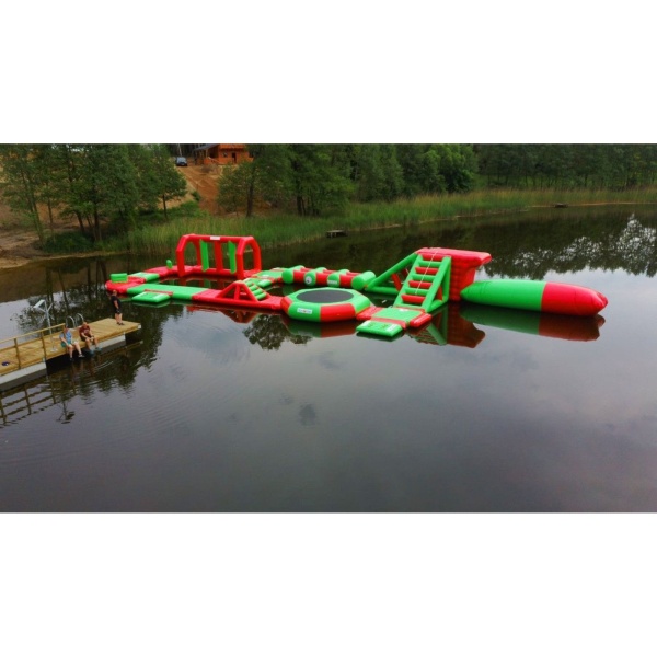 Nafukovací vodní park Delta (29 x 13 m)
