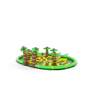 Nafukovací minigolf v motivu safari