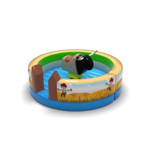 Nafukovací mechanický kulatý Rodeo býk