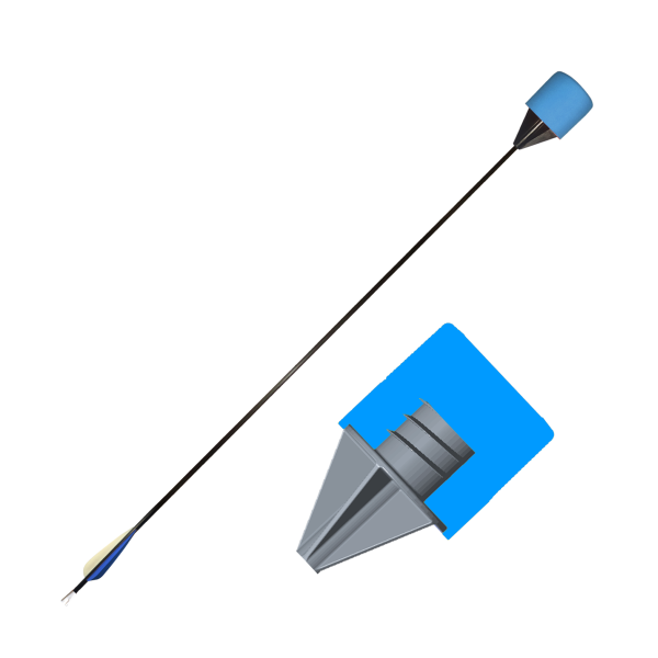 Końcówka do strzały Archery Tag - Pacynka  - 2