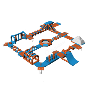 Nafukovací vodní park Alpha (30 x 28 m)
