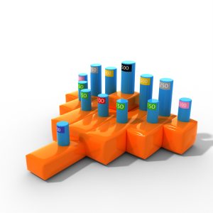 Nafukovací hra Hula Hoop