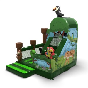 Nafukovačka se skluzavkou -...