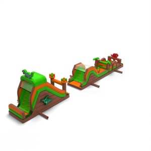 Nafukovací dino překážková...