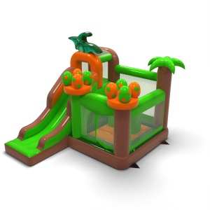 Skákací hrad dino combo