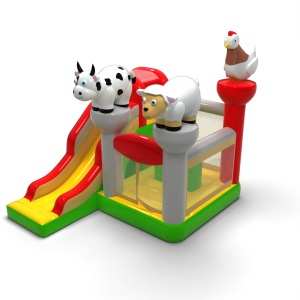 Farmářský skákací hrad combo