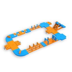 Nafukovací vodní park Ni...