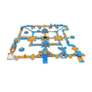 Nafukovací vodní park Sigma...