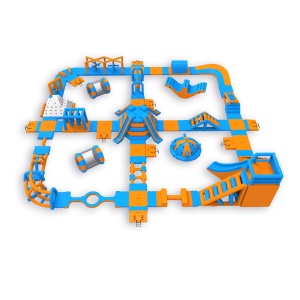 Nafukovací vodní park Pi...