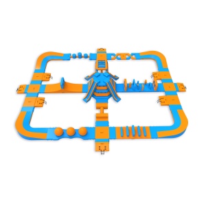 Nafukovací vodní park Fi...