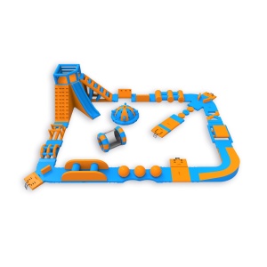 Nafukovací vodní park Psi...