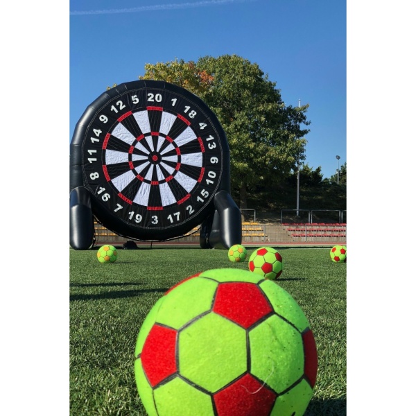 Použitý nafukovací terč Football Darts (oboustranný) - novější konstrukce