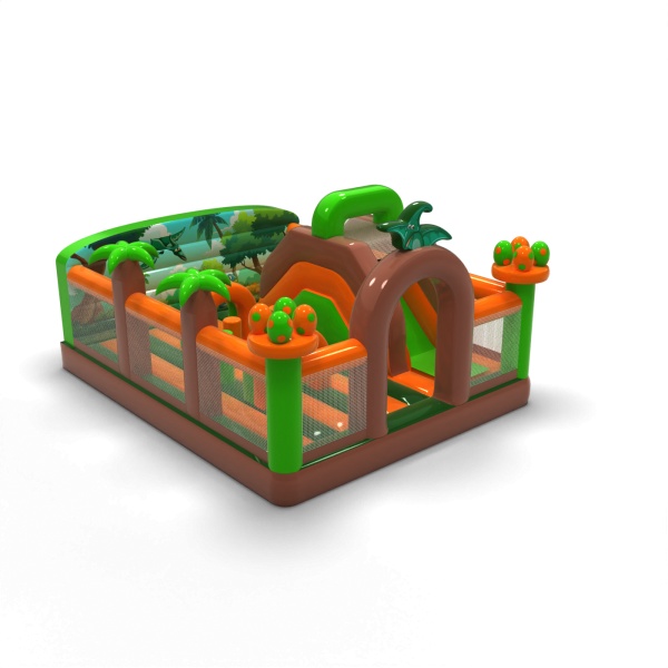 Nafukovací hrací centrum 6x5 v motivu dino