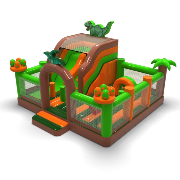 Nafukovací hrací centrum 6x6 v motivu dino