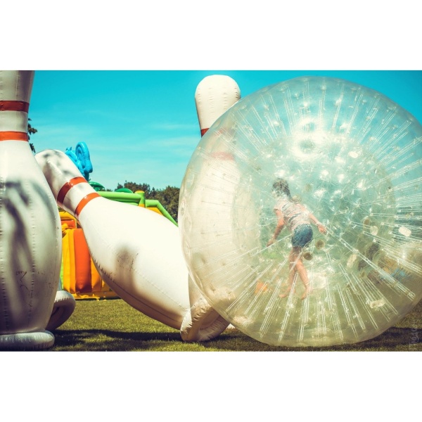 SADA nafukovacích kuželek 2 m pro Human Bowling - 6 ks.