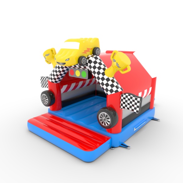 Nafukovací skákací hrad 4,5x3,6 v motivu automobilů