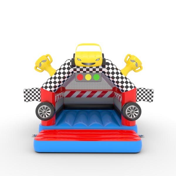 Nafukovací skákací hrad 4,5x3,6 v motivu automobilů
