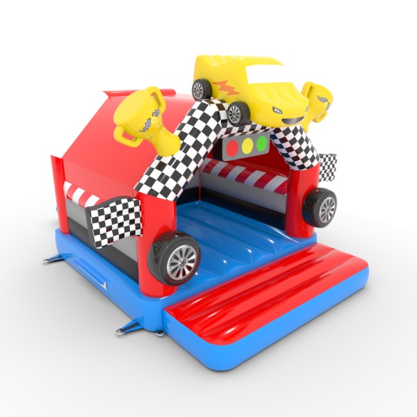 Nafukovací skákací hrad 4,5x3,6 v motivu automobilů