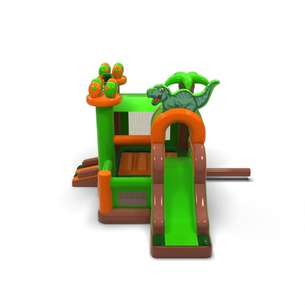 Nafukovací skákací hrad combo s motivem dinosaurů