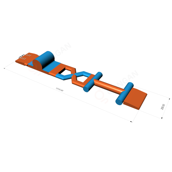 Wodny tor przeszkód Dío (13 x 2,5 m)  - 3
